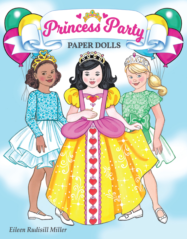 Princess Party Paper Dolls Princess Party Paper Dolls